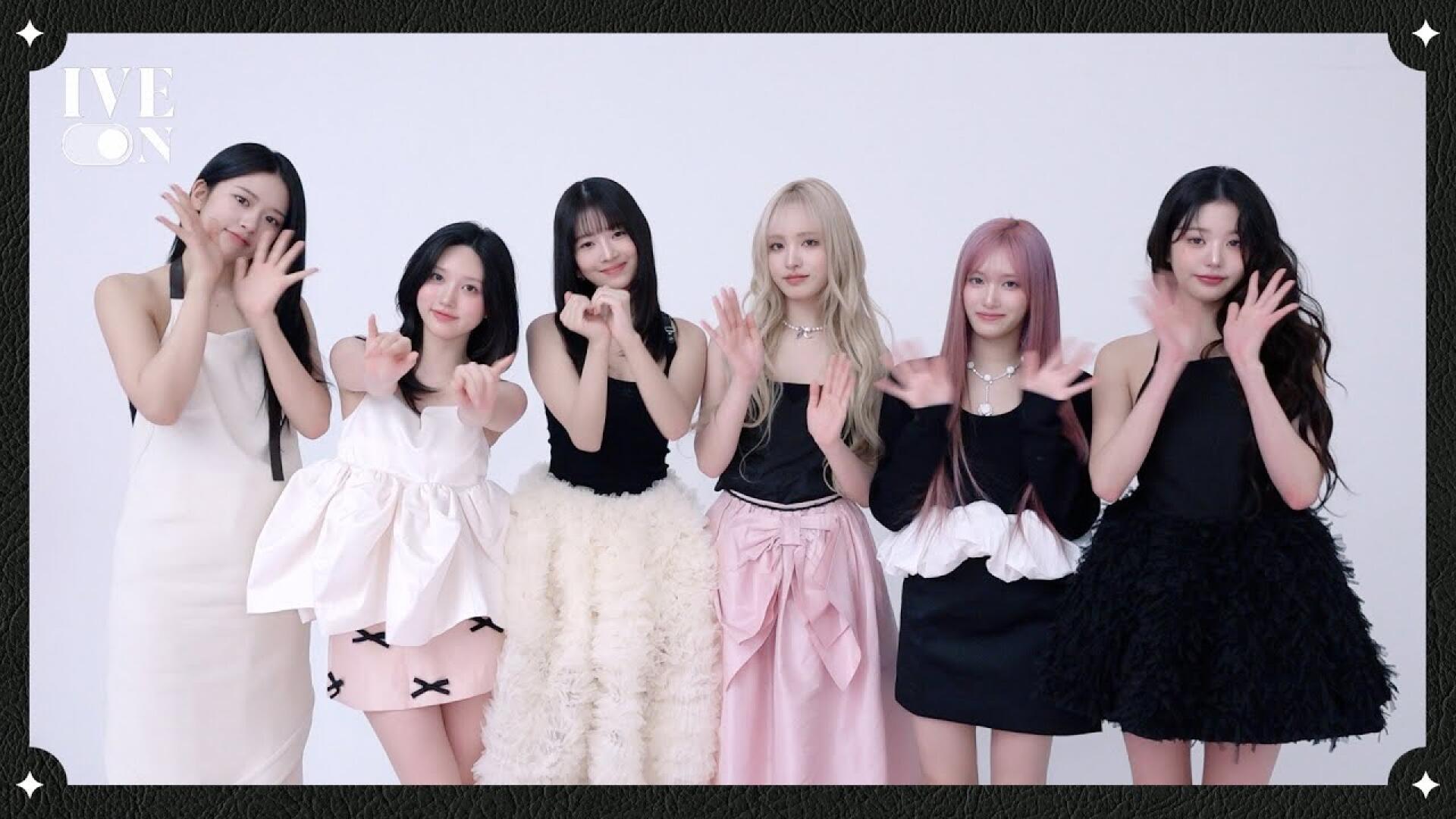 [IVE ON] IVE X COSMOPOLITAN X dyson BEHIND