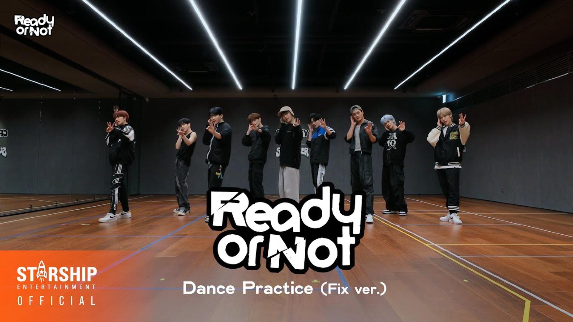 CRAVITY (크래비티) 'Ready or Not' Dance Practice (Fix ver.)