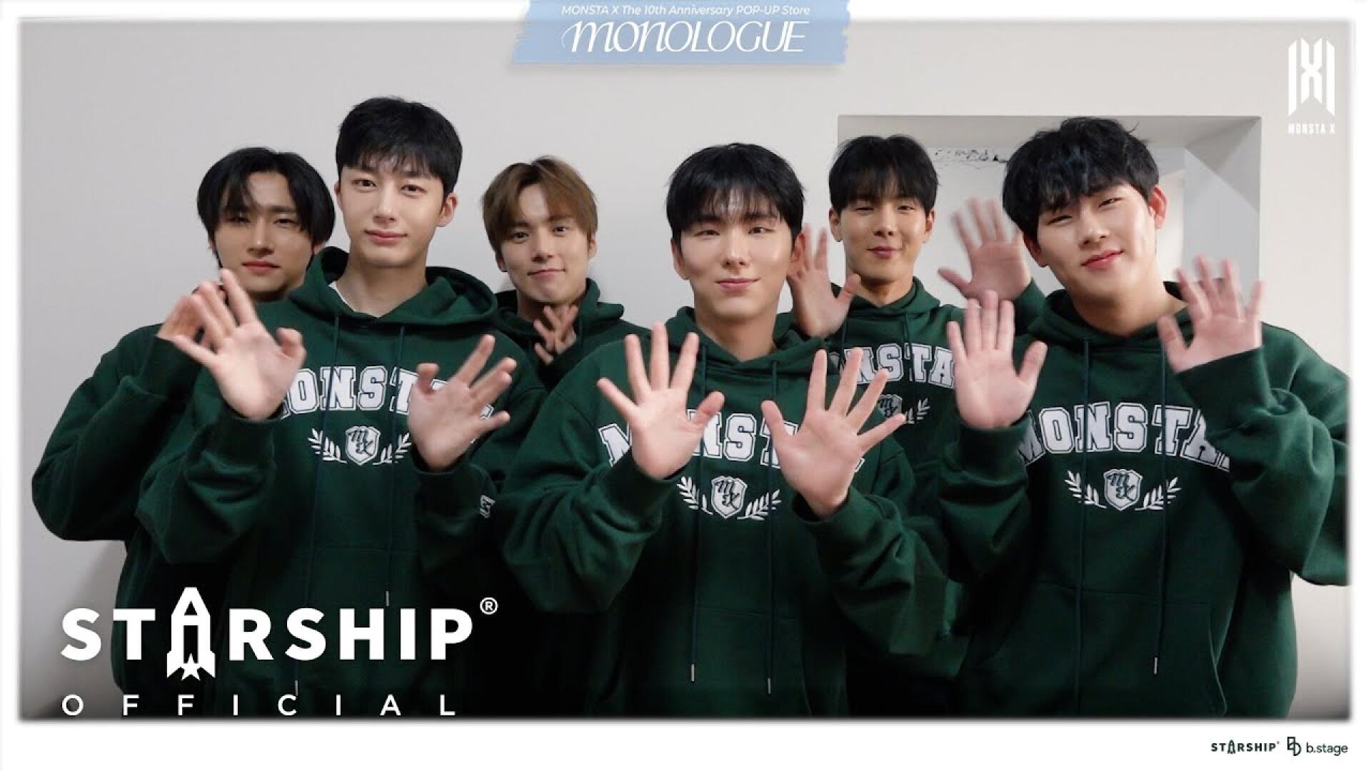 MONSTA X The 10th Anniversary POP-UP Store '𝑴𝑶𝑵𝑶𝑳𝑶𝑮𝑼𝑬'